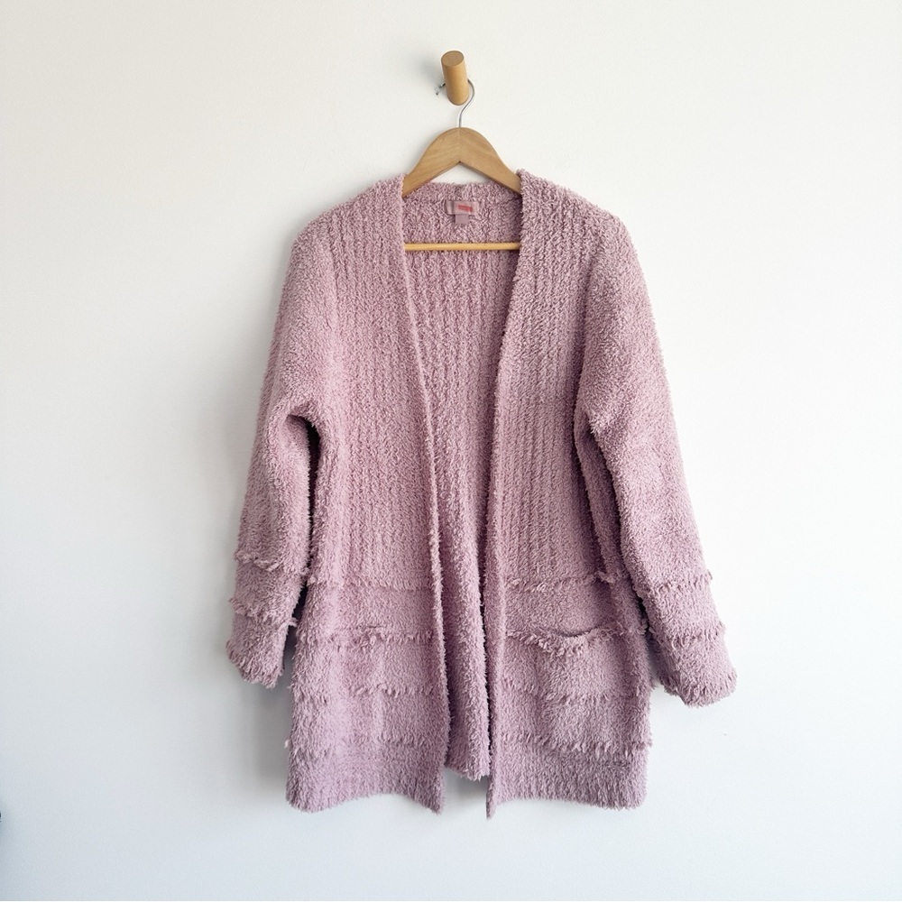 Barefoot Dreams | Cozychic® Boardwalk Cardigan in Orchid  Pink Size Large